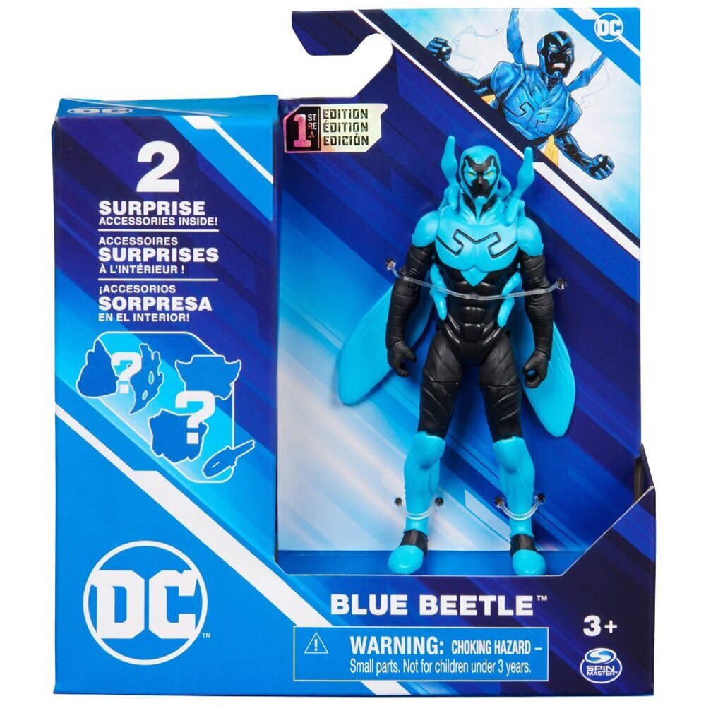DC Blue Beetle Action Figure with 2 Surprise Accessories Included